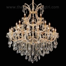 đèn chùm thông tầng pha lê nến Maria Theresa CNQT71