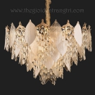 đèn chùm pha lê cao cấp TPL8863T800, đèn chùm pha lê phòng khách TPL8863T800