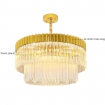 Đèn Chùm Pha Lê Phòng Khách Hiện Đại AU-TPL17020 Ø800