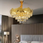 Đèn Chùm Pha Lê Trang Trí Phòng Khách Nhỏ NA-TPL8237 Ø600 