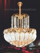 đèn chùm pha lê tân cổ điển, đèn chùm pha lê phòng khách NC015, đèn trang trí pha lê cao cấp, thegioidentrangtri.com