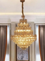 Đèn Chùm Pha Lê Thông Tầng Hiện Đại KH-TPL8088 Ø800