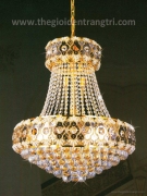đèn chùm pha lê phòng khách CFL85229, giá đèn chùm pha lê cao cấp, các mẫu đèn chùm pha lê