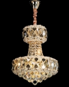 đèn chùm pha lê phòng khách đẹp CFL28, đèn chùm pha lê phòng ăn