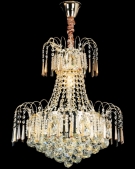 đèn chùm pha lê phòng khách CFL29, đèn chùm pha lê phòng ăn, đèn chùm pha lê cao cấp