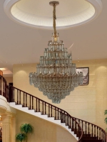 Đèn Chùm Pha Lê Thông Tầng Hiện Đại KH-TPL8088 Ø800