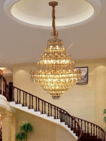 Đèn Chùm Pha Lê Thông Tầng Hiện Đại KH-TPL8088 Ø800