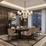 Đèn Chùm Phòng Khách Kiểu Châu Âu UCN8312-15 Ø1000