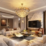 Đèn Thả Pha Lê Phòng Khách Hiện Đại Sang Trọng NC8003A Ø600