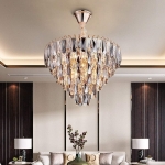 Đèn Chùm Pha Lê Phòng Khách Hiện Đại E2-161 Ø750