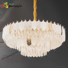 đèn chùm pha lê cao cấp, đèn chùm pha lê phòng khách