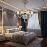 Đèn Chùm Phòng Khách Kiểu Châu Âu UCN8312-15 Ø1000