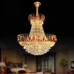 Đèn Chùm Pha Lê Phòng Khách Cổ Điển NC9881 Ø600