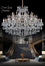 Đèn Chùm Nến Pha Lê Phong Cách Maria Theresa Sang Trọng CN8127-54 Ø1600