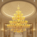 Đèn Chùm Pha Lê Trang Trí Sảnh Nhà Hàng UCN1766-96 Ø3000