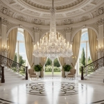 Đèn Chùm Pha Lê Trang Trí Sảnh Thông Tầng KH-DC8155T75