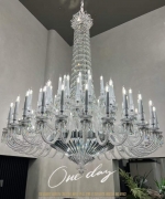 Đèn Chùm Pha Lê Trang Trí Sảnh Thông Tầng KH-DC8155T75