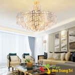 Đèn Chùm Pha Lê Phòng Khách Hiện Đại TH8033 Ø600