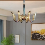 Đèn Chùm Thủy Tinh Murano Cao Cấp NA-CN8845-8 Φ740