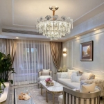 Đèn Chùm Trần Phòng Khách Nhỏ Hiện Đại NA-TPL8210 Φ600