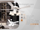 Đèn Chùm Quạt Trang Trí QVifa12