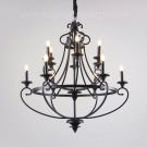 Đèn Chùm Sắt Phong Cách Rustic Tối Giản DC30