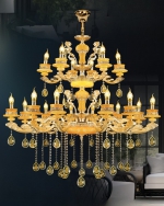 Đèn Chùm Thông Tầng Tân Cổ Điển UCN87020-18 Ø1000