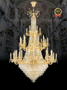 Đèn chùm thông tầng pha lê tân cổ điển CD2551-66