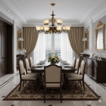 Đèn Chùm Phòng Khách Cổ Điển UCC9120-15 Ø1100