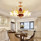 Đèn chùm châu âu cổ điển CN8111-6, mẫu đèn trang trí phòng ăn