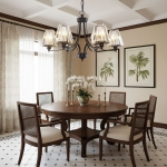 Đèn Chùm Trang Trí Phòng Khách Vintage THCN294 Ø700