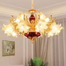 Đèn trang trí phòng khách, Mẫu đèn trang trí phòng khách, đèn chùm cổ điển châu âu CN8111-15