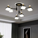 Đèn Chùm Trang Trí Phòng Khách Hiện Đại NA-MT485-6 Ø720