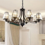 Đèn Chùm Trang Trí Phòng Khách Vintage THCN295 Ø800