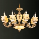 đèn chùm CN8819-8, đèn trang trí phòng khách đẹp, mẫu đèn trang trí phòng khách, đèn chùm phòng khách cao cấp