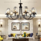 Đèn chùm trang trí phòng khách THCN297, Mẫu đèn trang trí phòng khách đẹp THCN297