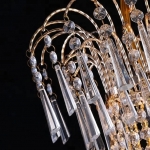 Đèn Chùm Pha Lê Tân Cổ Điển EU-CFL99 Ø600