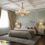 Đèn Chùm Pha Lê Nến Phòng Khách UCN5099-15 Ø1000