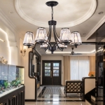 Đèn Chùm Trang Trí Phòng Khách Vintage THCN294 Ø700