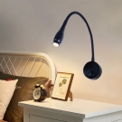 Đèn đọc sách phòng ngủ hiện đại S998, đèn đọc sách cổ ngỗng, đèn gắn tường đầu giường, đèn led đầu giường, thegioidentrangtri.com