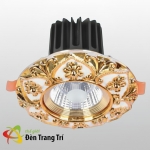Đèn LED Âm Trần Tân Cổ Điển 12W 3 Màu UAT195