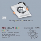 Đèn Downlight Led Âm Trần 1 Màu 7W AFC 762-1