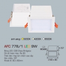 Đèn Downlight Led Âm Trần 1 Màu 9W AFC 778-1