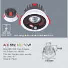 Đèn LED 12W Âm Trần Cảm Biến AFC 552