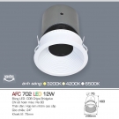 Đèn Led 12W Âm Trần Chỉnh Hướng AFC 702