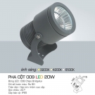 Đèn LED 20W Góc Chiếu 24 Độ Pha Cột 009