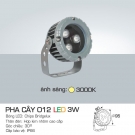 Đèn LED 3W AFC Pha Cây 012