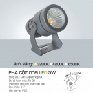 Đèn LED 5W Góc Chiếu 24 Độ Pha Cột 009