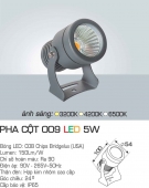 Đèn LED 5W Pha Cột 24 độ AFC 009