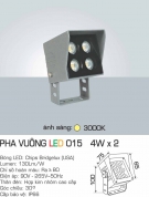 Đèn LED 8W Pha Vuông AFC 015